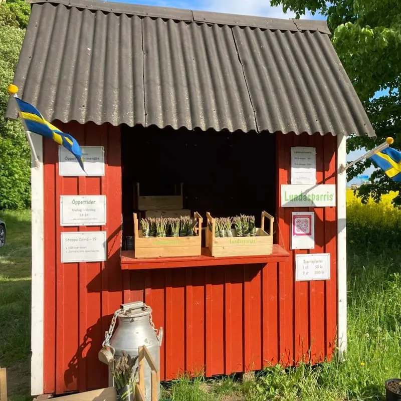 Sankt Lars Kiosk där Lundasparris säljs